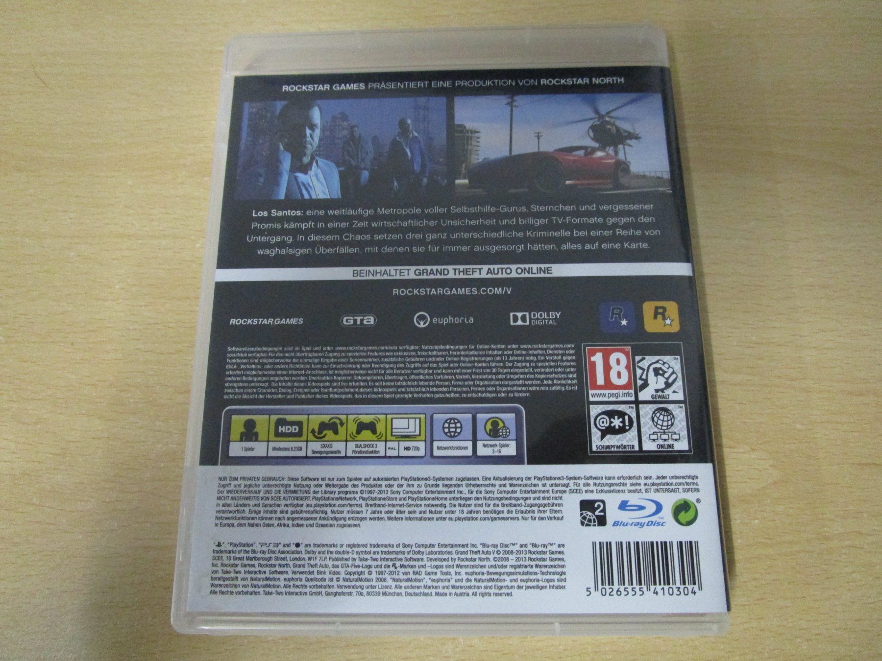 Sony Giochi: Grand Theft Auto V Playstation 3 PS3 – Usato da Goldau venduto da agestuffer 1