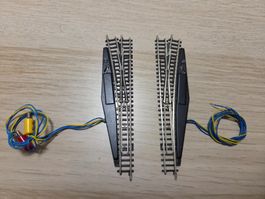 Märklin Z 8562 + 8563 Weichenpaar (1)