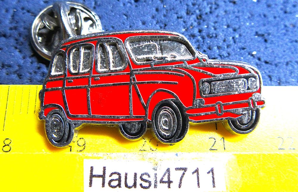 RENAULT R4 OLDTIMER AUTO PIN ENAMEL TOP-QUALITÄT 30mm | Kaufen auf Ricardo