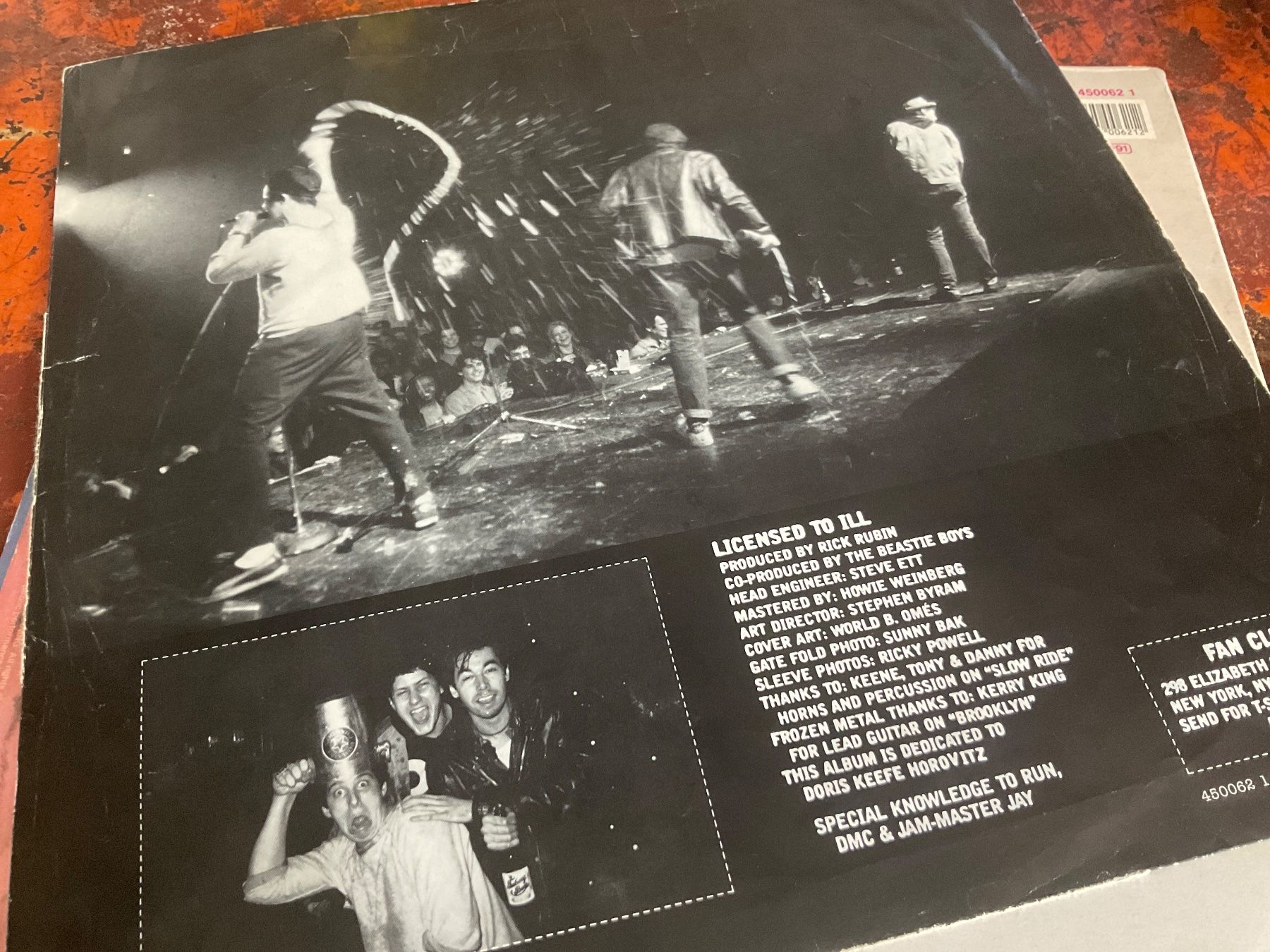 Dischi in vinile: Beastie Boys Licensed to ill LP – Usato da Delémont venduto da vinylfreak01 3