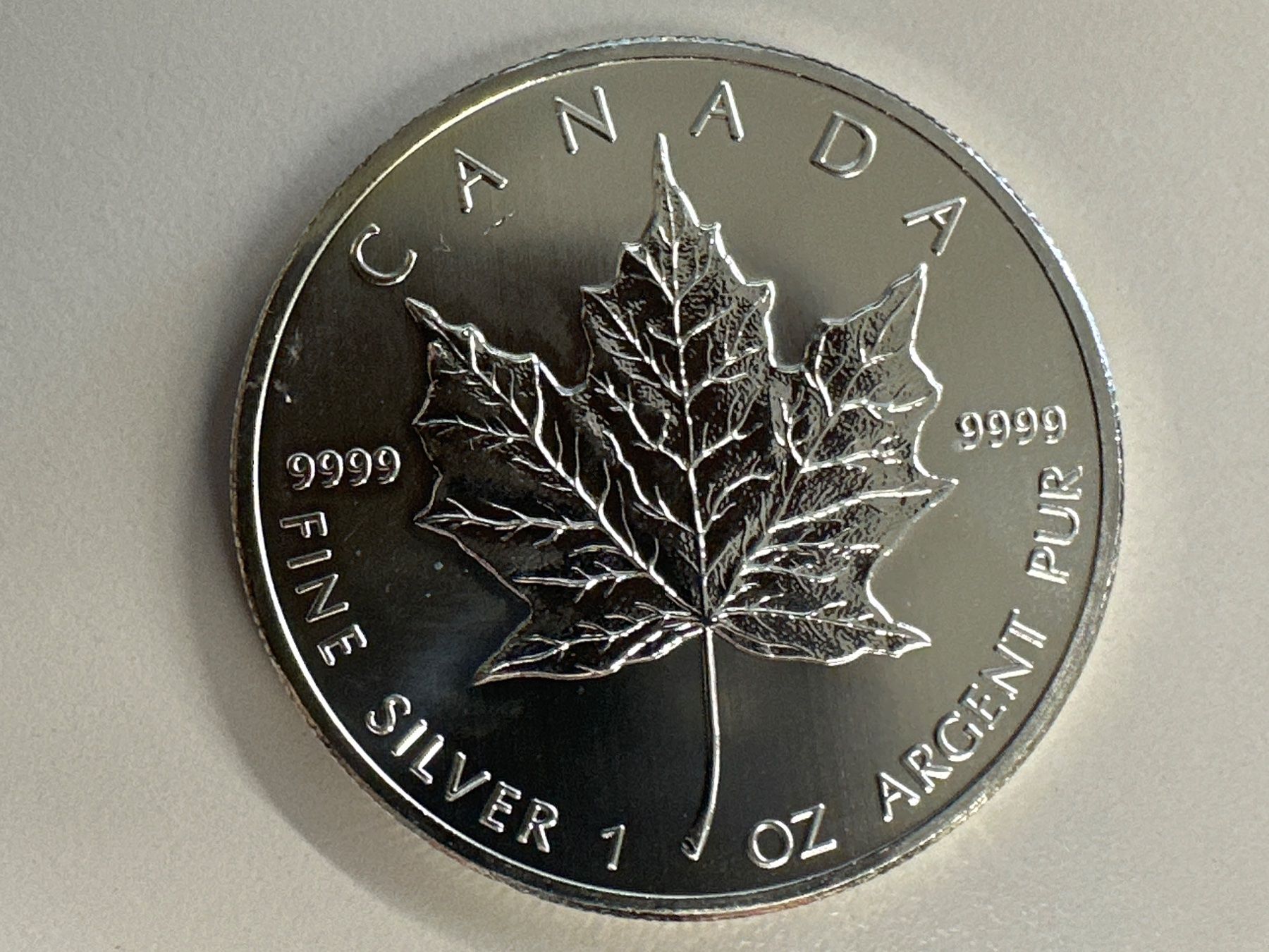 Alle Münzen: 1 Unze Silber Canada Maple Leaf 2013 – Neu (gemäss Beschreibung) aus Herisau von herau