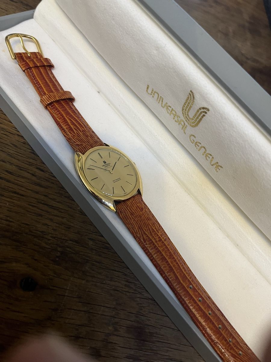Universal Genève Orologi: Universal, Genève,Turler, Gild Shadow micro rotor automatic – Nuovo (secondo la descrizione) da Neuchâtel venduto da wyl_zxp8 4