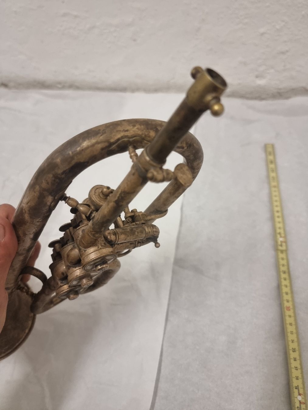 Vintage Strumenti musicali: Cornet à piston vintage, modèle REM STAR, argenté,  – Usato da Olten venduto da Mezopotamya 7