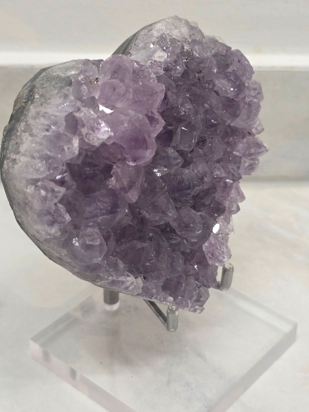 Minerali & Pietre curative: Amethyst Herz auf Stand HC 476g – Nuovo e nell'imballaggio originale da Matzingen venduto da Shay_Crystalz 1