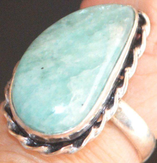 Anelli: Ring L-5130– Amazonit Grössenverstellbar – Nuovo e nell'imballaggio originale da Goldiwil (Thun) venduto da han_v5b7 4