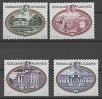 Liechtenstein 1977 Schlösser  Nr. 618 -621 **