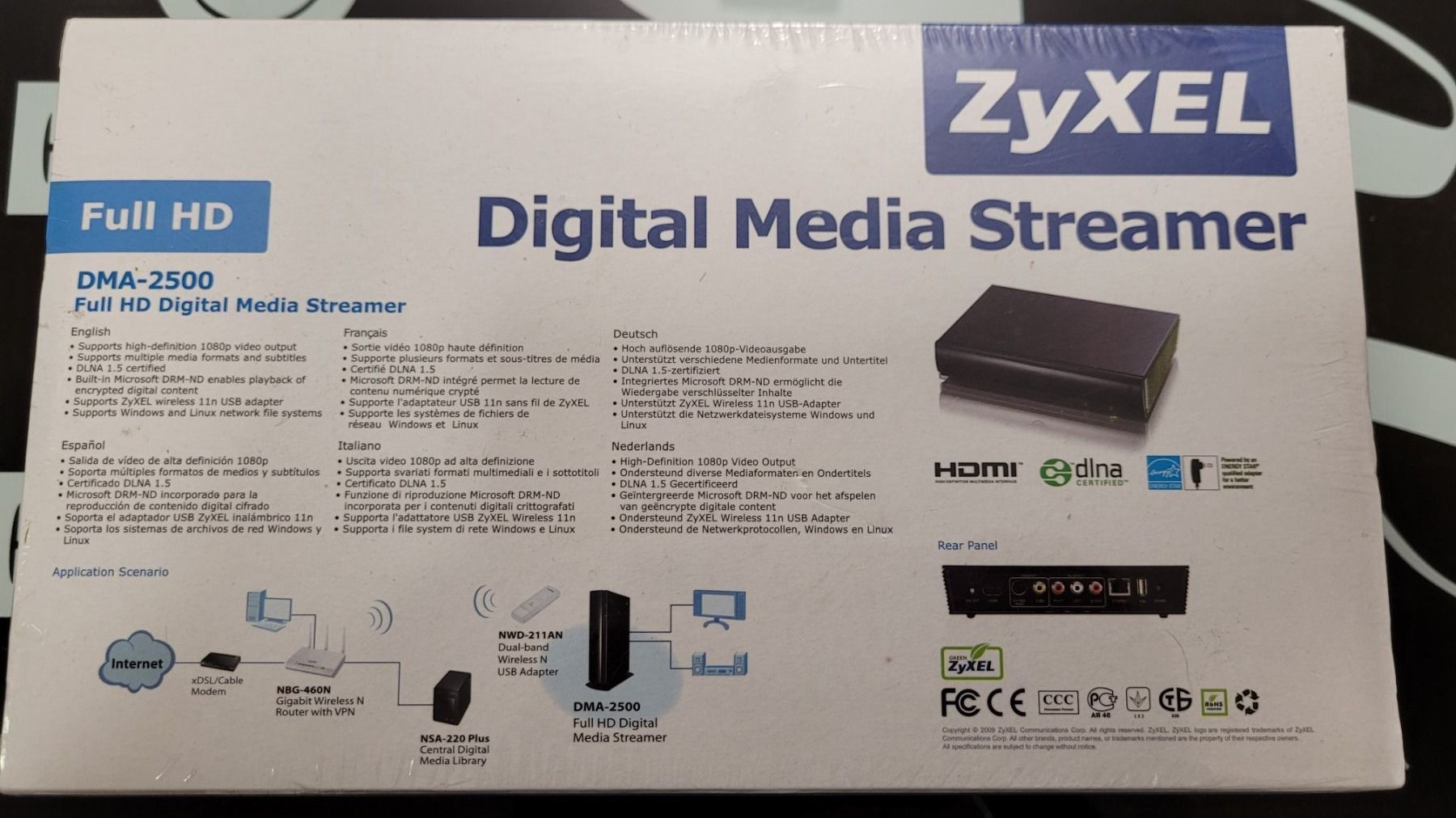 Lettore multimediale & Streamer: ZyXEL Digital Media Streamer – Nuovo e nell'imballaggio originale da Zuchwil venduto da vipper88er 1