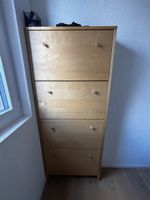 Schmales IKEA Schuhregal - Holzoptik