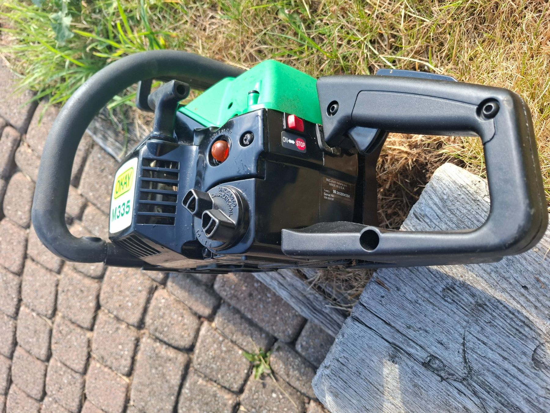 Seghe: Motorsäge OKAY mit 35cm Schwert – Difettoso da schwarzenburg venduto da mm07 4
