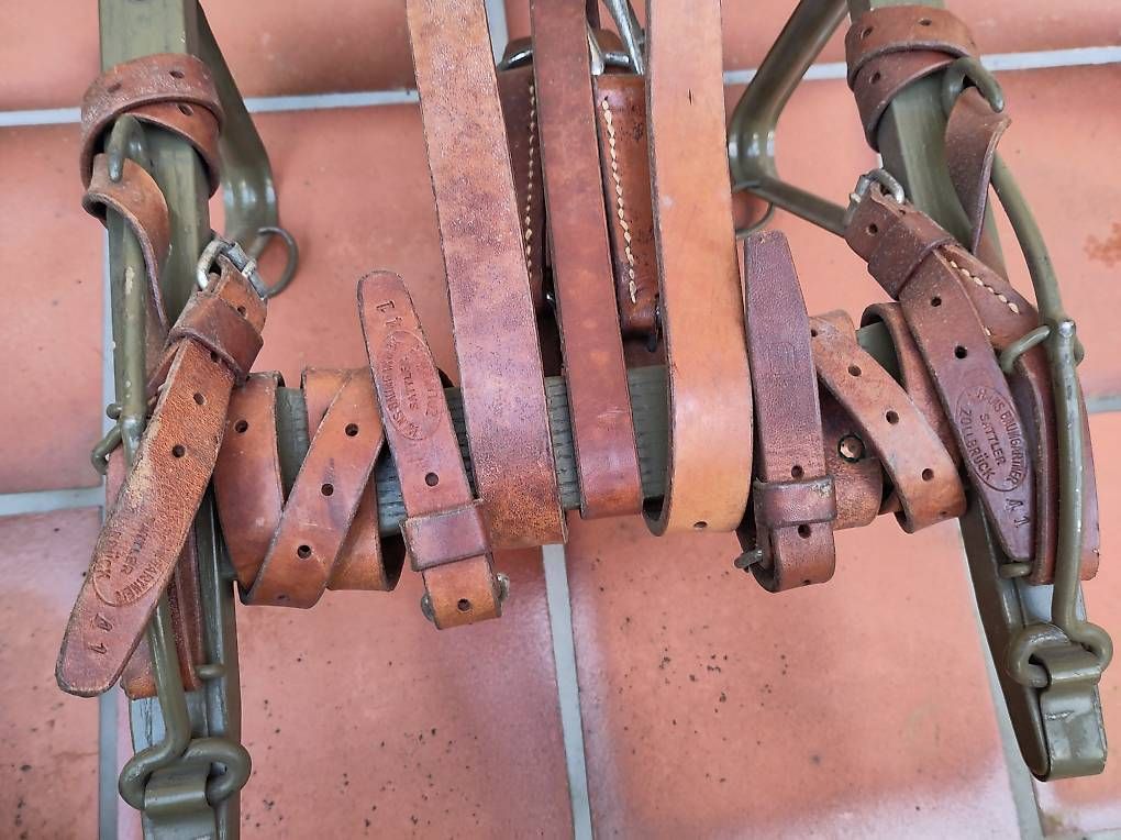 Zaini: Tragräf Schweizer Armee, 1941, neuwertig ! – Usato da Muttenz venduto da Laeckerlihamschter 6