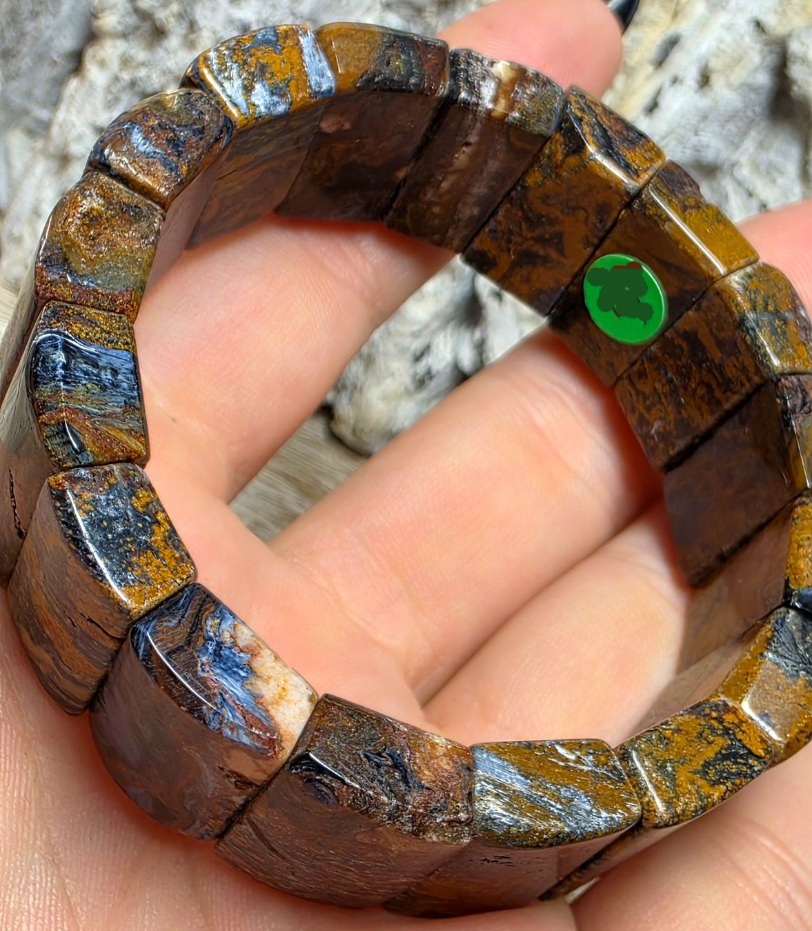 Minerali & Pietre curative: Pietersit Armband C – Nuovo (secondo la descrizione) da Matzingen venduto da Shay_Crystalz 2