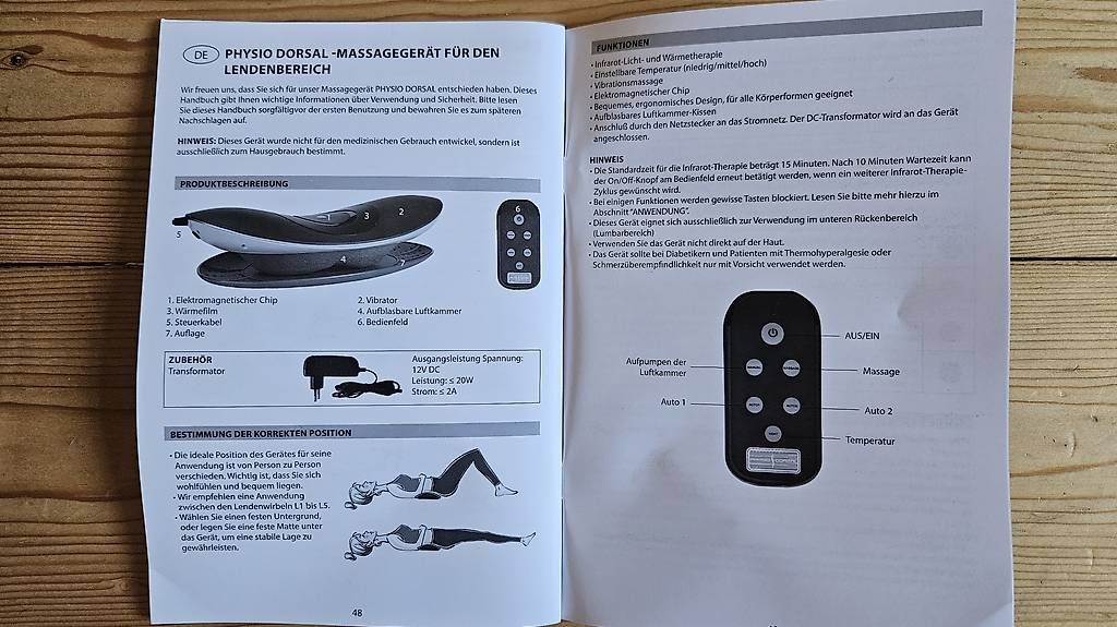 Massagegeräte: Massagegerät für Lendenbereich – Gebraucht aus Müllheim Dorf von fetho 3