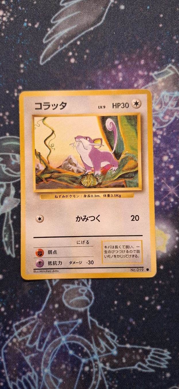 Pokémon Carte collezionabili: Rattata - 019 Expansion Pack JP – Usato da Petit-Lancy venduto da Kara_TCG 1