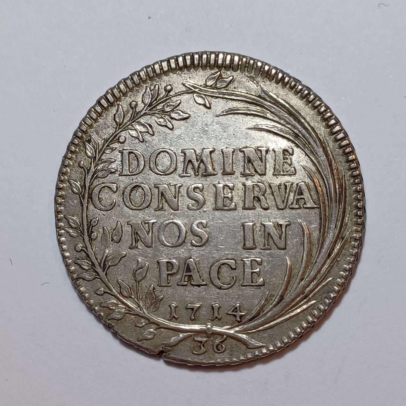 Tutti le monete: 1/2 Taler 1714 Zürich – Usato da Pfäffikon ZH venduto da Schweizer_Muenzen 1