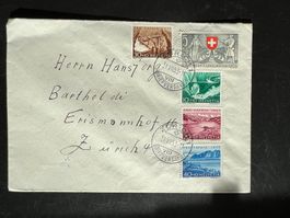 Brief mit PP Satz 1953   (G220)