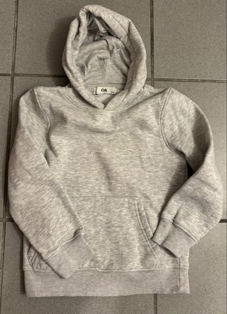 Grauer C&A Hoodie, Grösse 128