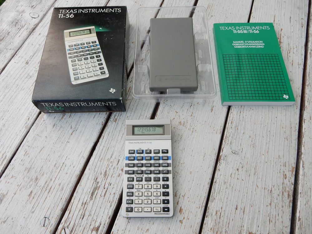 neuer Texas Instruments TI56 Taschenrechner Kaufen auf Ricardo