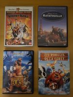 Lot 4x DVD films d'animation
