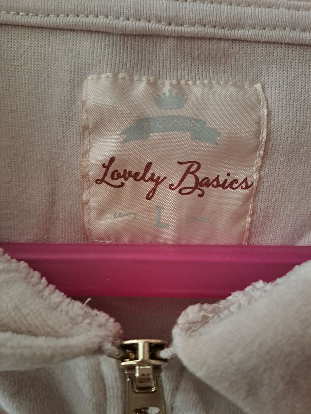 Giacche: Kapuzenjacke rosa Grösse L samt – Usato da Rickenbach LU venduto da bishiida 1