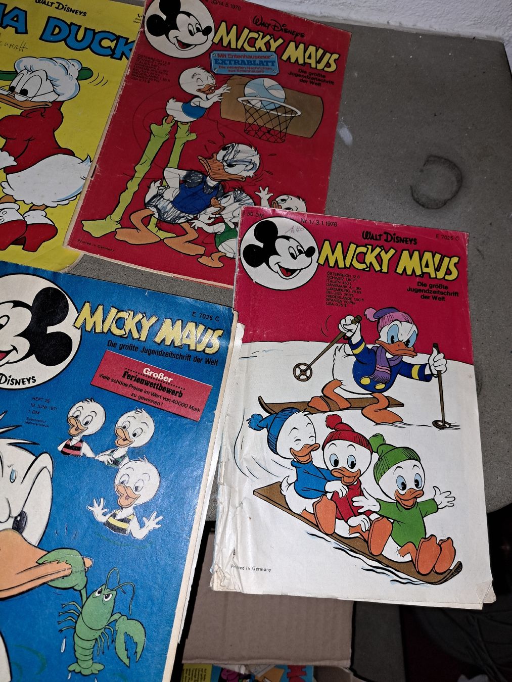 Fumetti: Micky Maus Comics Sammlung, Jahrgänge 70er, 80er,  – Usato da Kölliken venduto da Upcycling-by-Mc-TAM 4