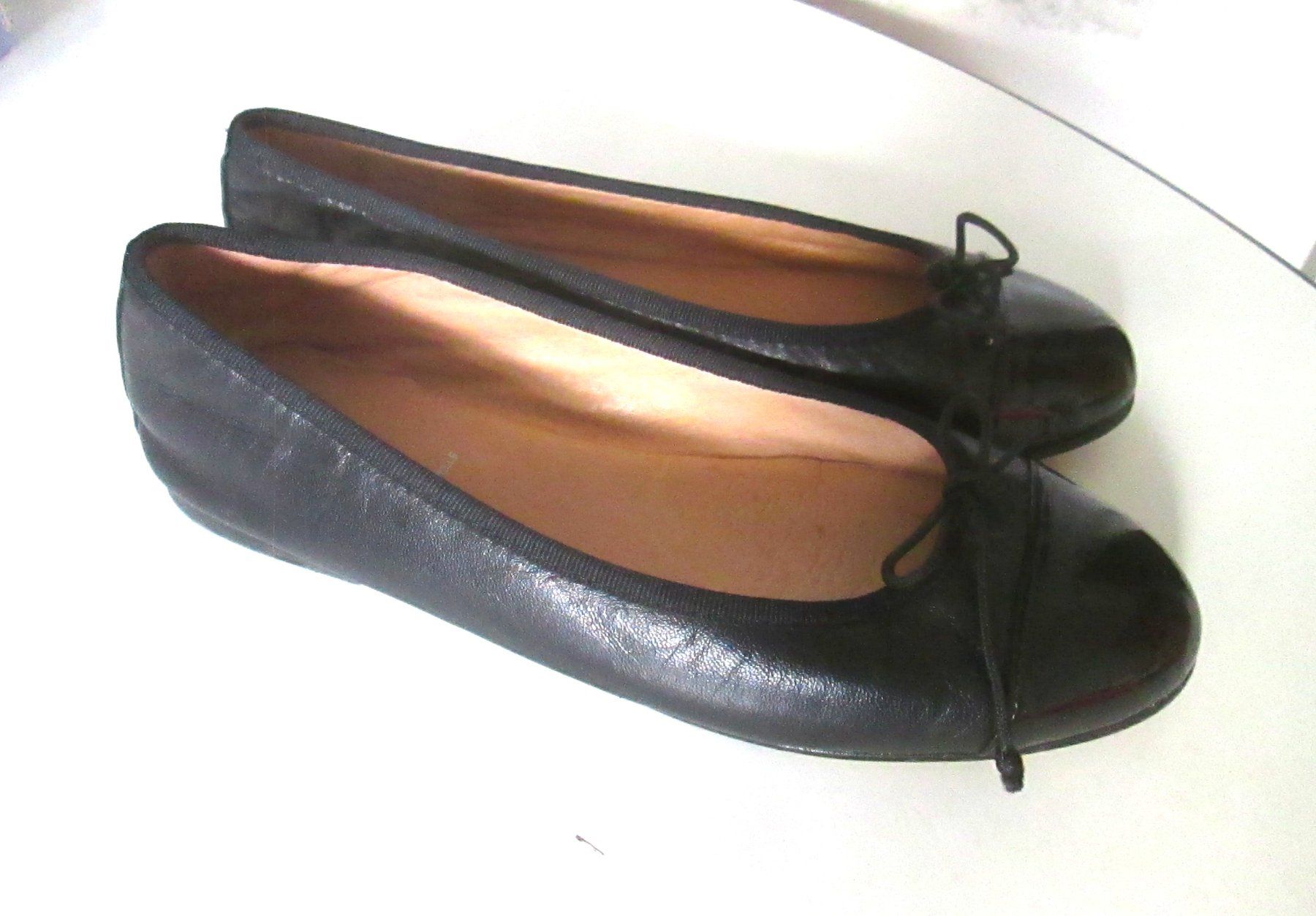 Scarpe da donna: Bata Leder-Ballerinas, Nummer 39 – Usato da Sementina venduto da babucia