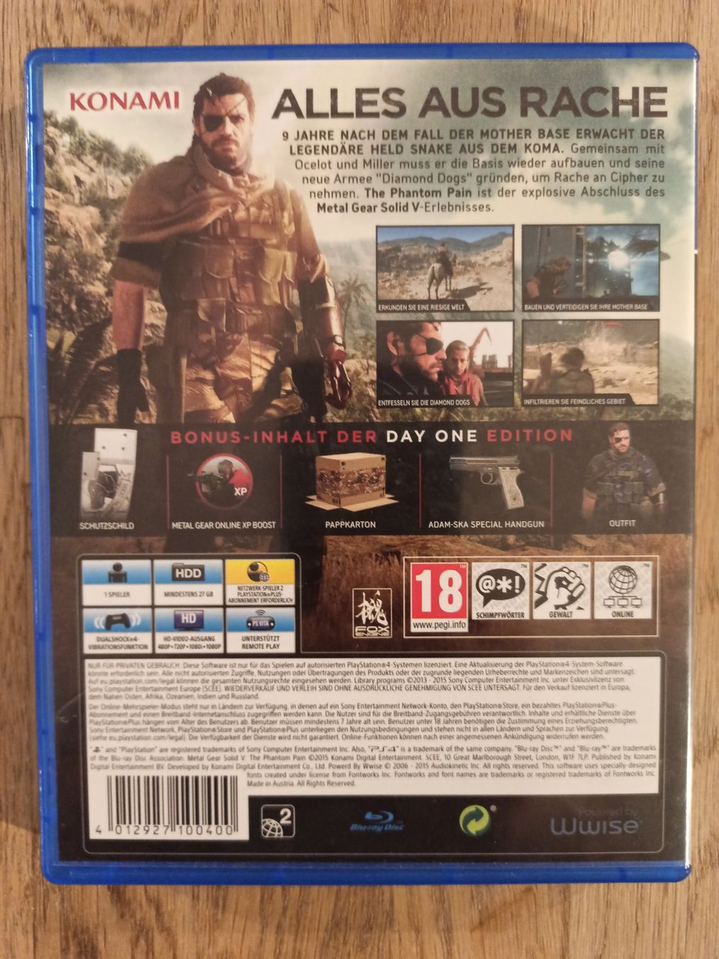 Giochi: Metal Gear Solid V - The Phantom Pain PS4 / PS5 – Usato da Oberweningen venduto da mar_87mx 1