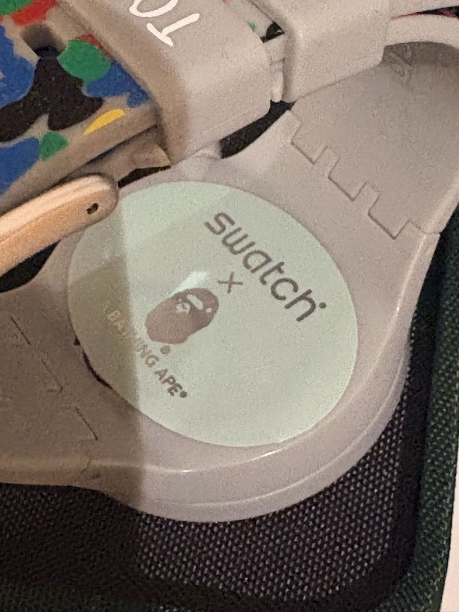 Swatch Uhren: Swatch x BAPE Uhr – Neu (gemäss Beschreibung) aus Lyss von Klfl 3