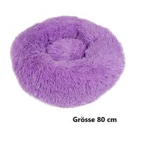 Hundebett Katzenbett Haustierbett 80 cm - Violett