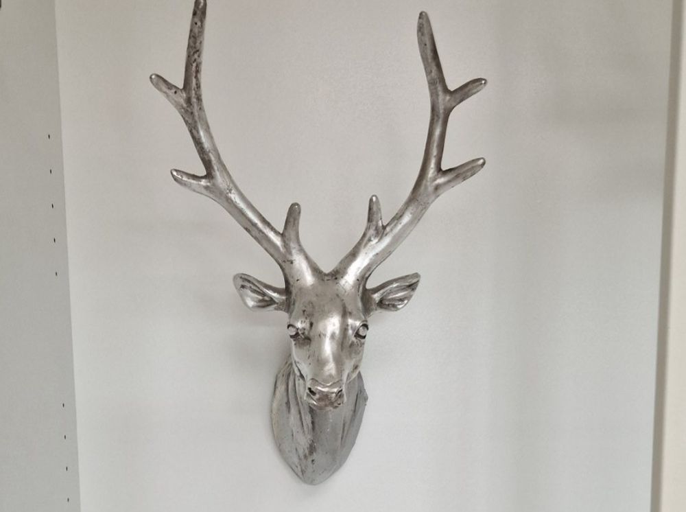 2 Stück Weihnachts-Rentier-Statuen, Hirsch-Skulpturen