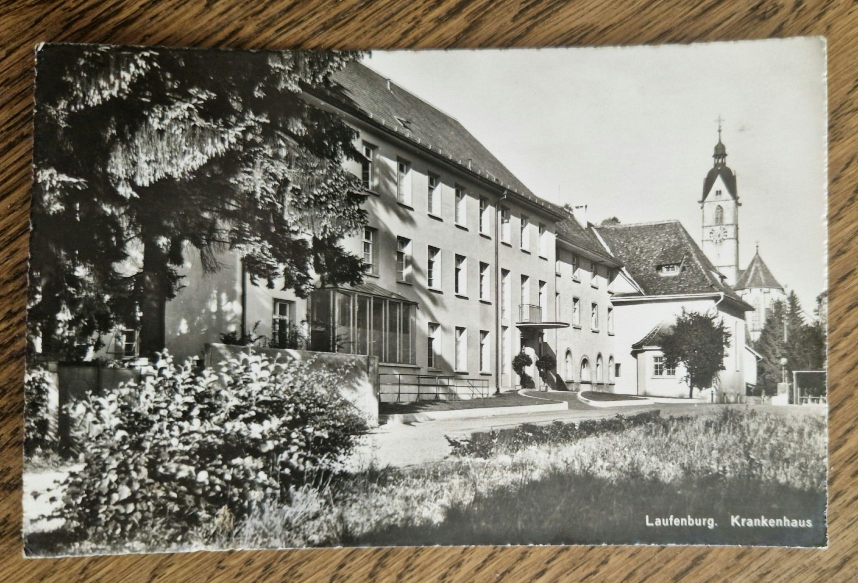 Cartoline postali: Laufenburg, Krankenhaus – Usato da Ebikon venduto da Donar50