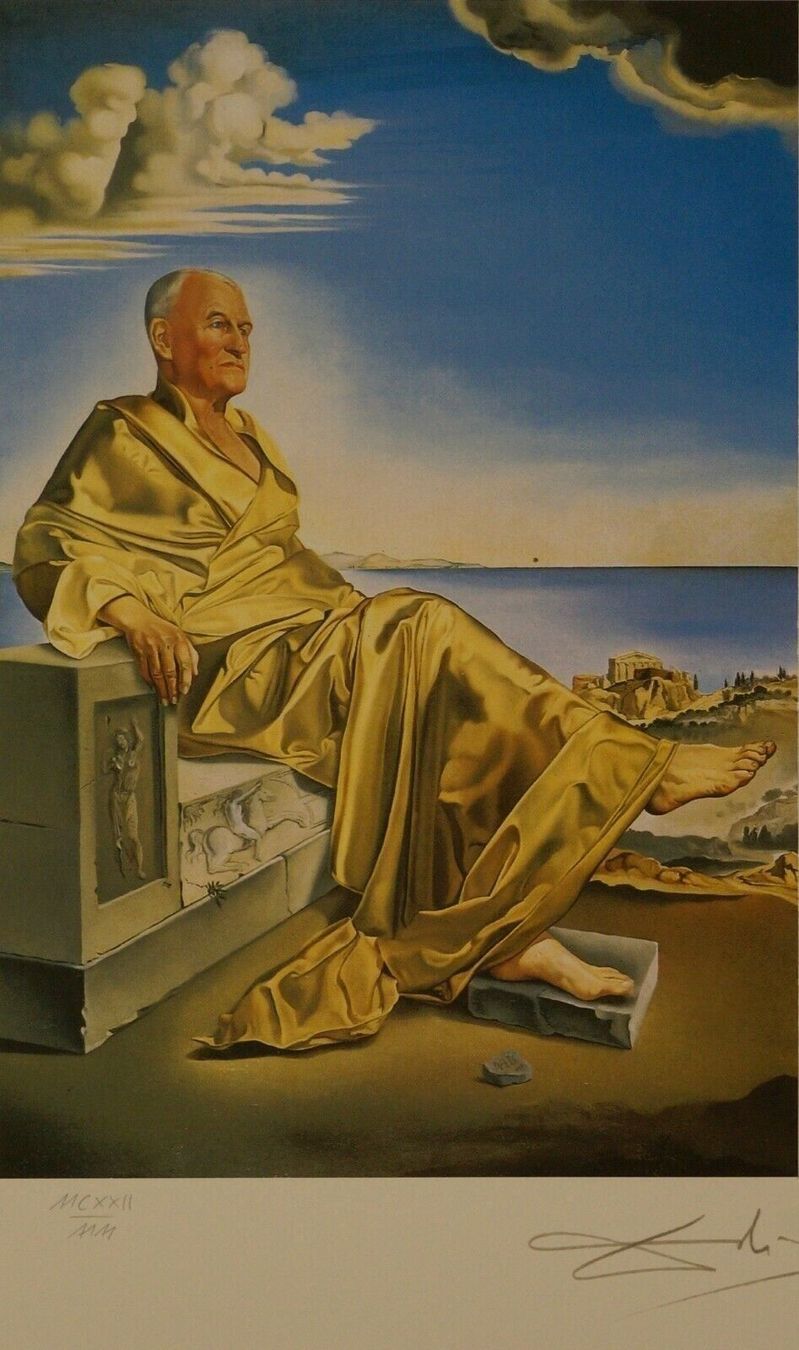 Posters & Illustrations: SALVADOR DALI    HANDNUMMERIERT DRUCKSIGNIERT – D'occasion à Gersau par grafik-kunst 1