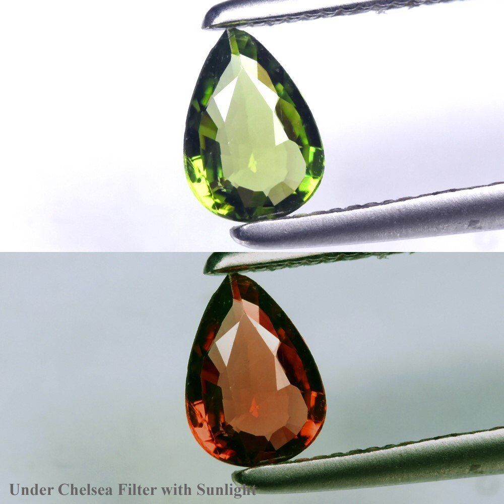 Edelsteine: 0,25 ct  Tourmaline Chrome naturelle – Gebraucht aus Carouge GE von Crystal_Energy