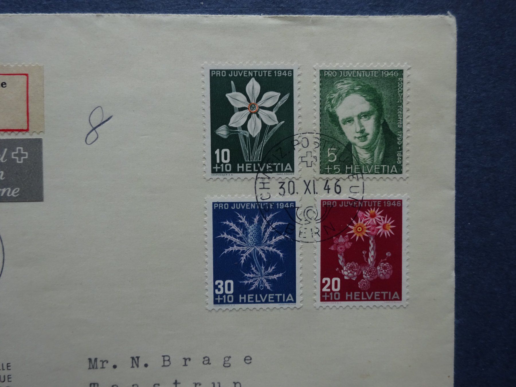 Tutti i francobolli: 1946 Pro Juventute FDC – Usato da Appenzell-Steinegg venduto da adi1975 3