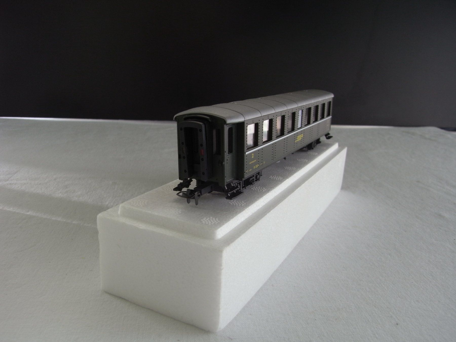 Modellini di ferrovie: STL-Models, Rhätische Bahn, grün, H0m, OVP – Nuovo e nell'imballaggio originale da Wohlen AG venduto da Kusy77 4
