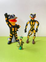 3x Lurchi Salamander Schuhe Figur Werbung Schlüsselanhänger