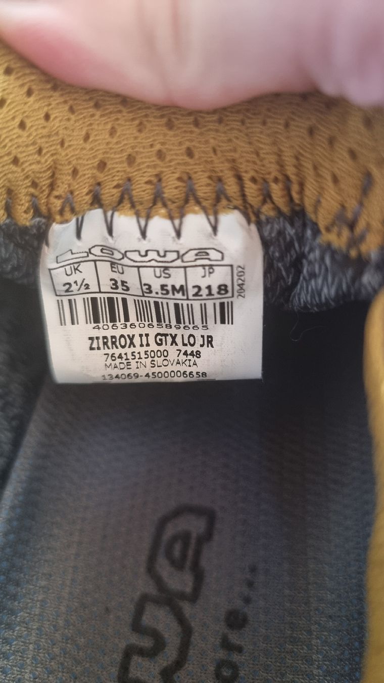 Lowa Scarpe per ragazzi: Lowa Wanderschuh Kinder Grösse 35 – Nuovo (secondo la descrizione) da Zezikon venduto da ams_qtg6 3