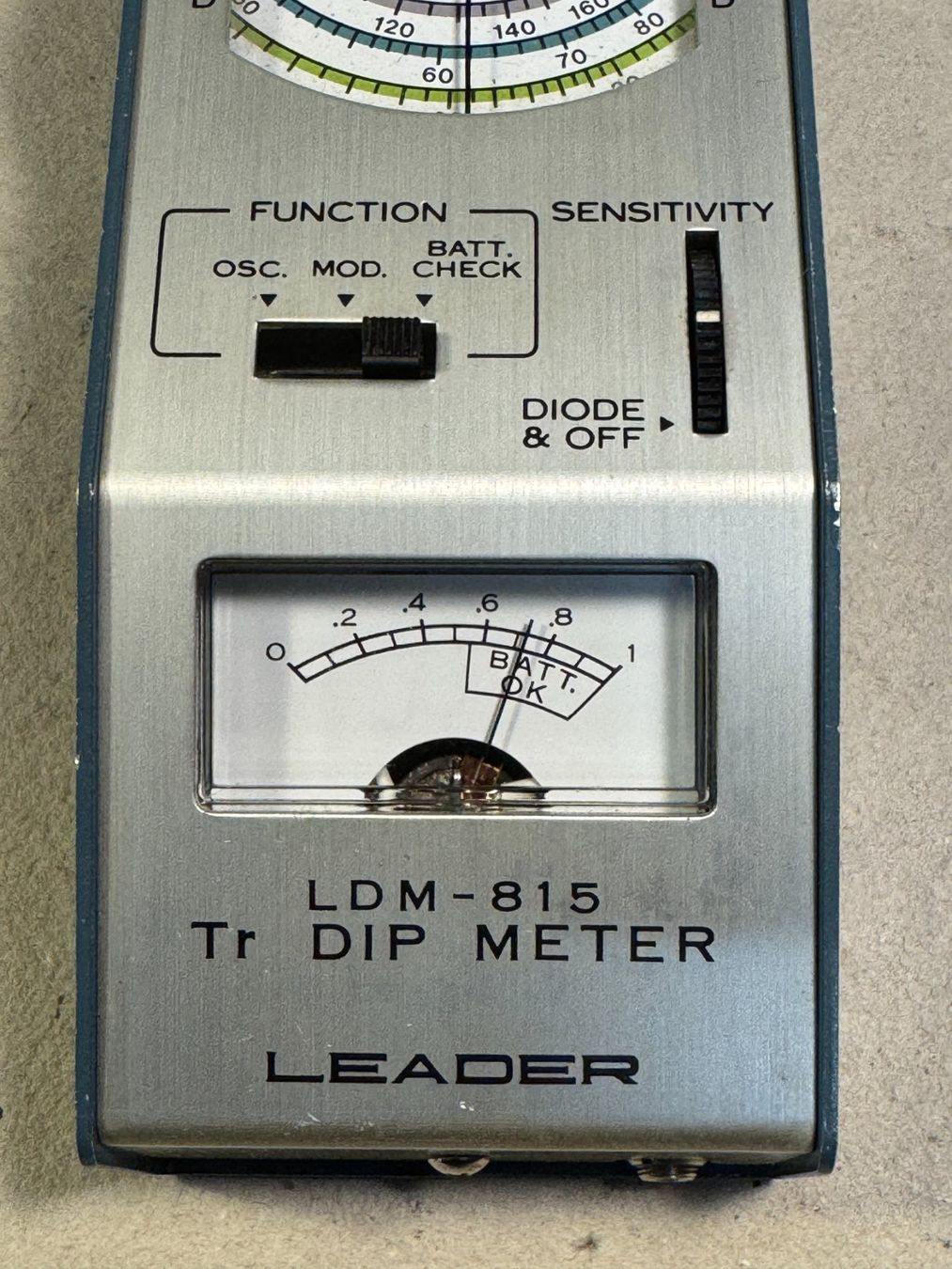 Funktechnik: LEADER LDM 815 DIP Meter – Gebraucht aus Ins von funkflieger 5