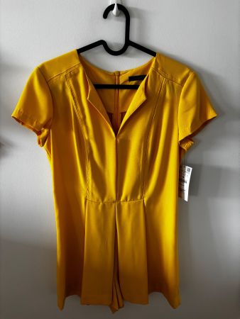 Combi short jaune Zara taille M