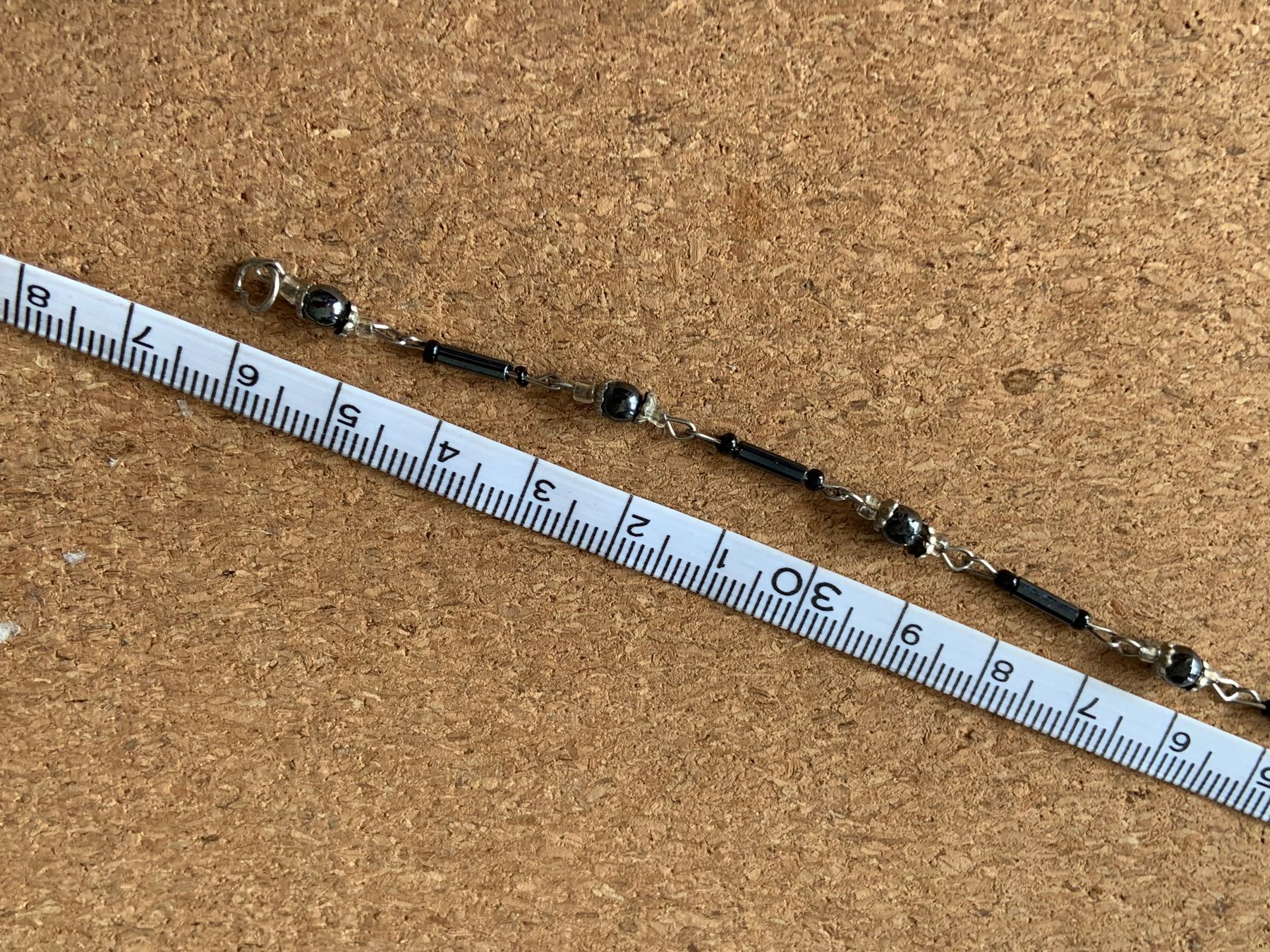 Ketten: Kette antrazith Fein leicht (ca 36cm) – Gebraucht aus Dittingen von Bijoubelle 4