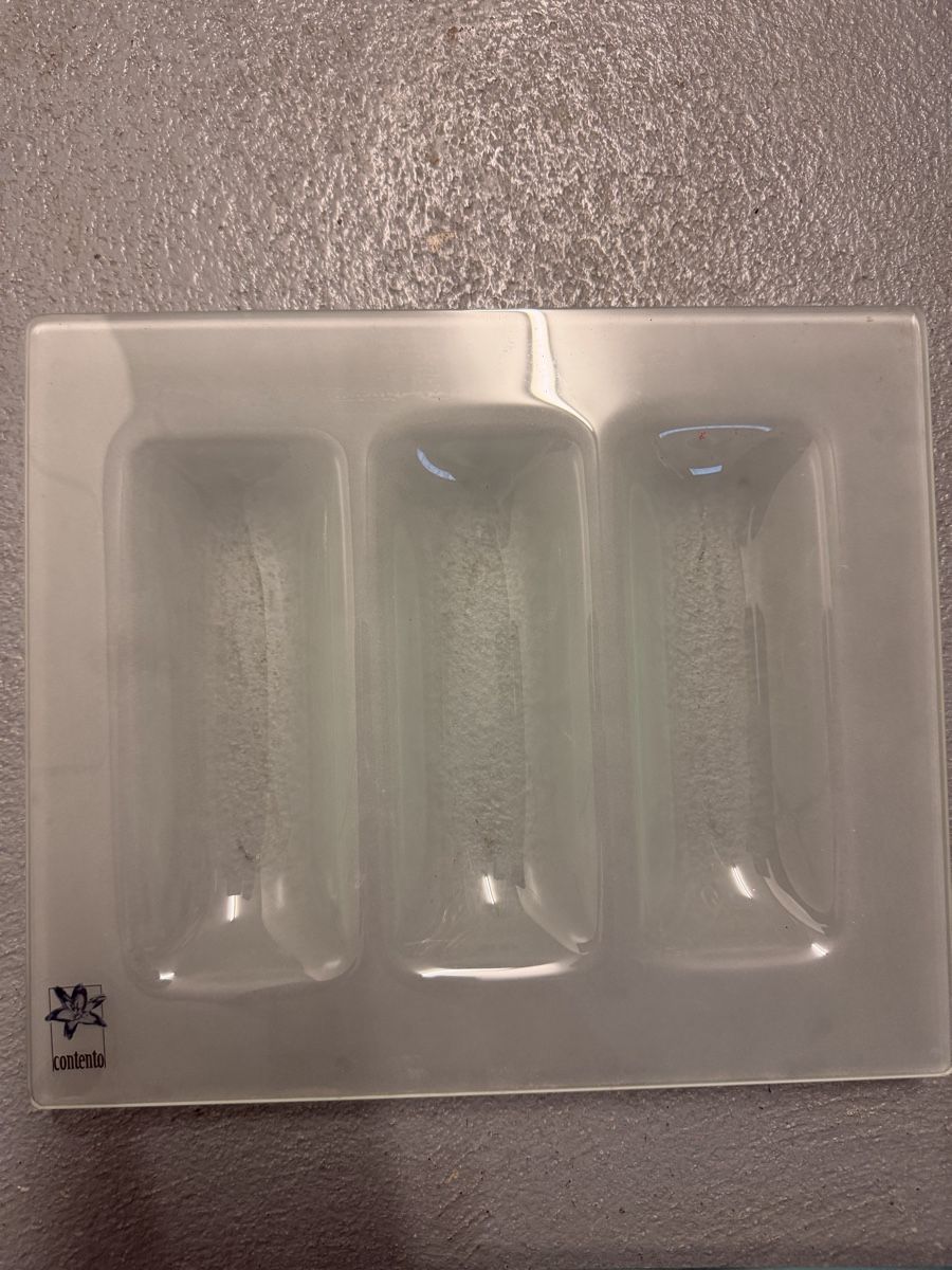Piatti di portata: 2x Glasplatten/Servierplatten für Apéro oder Deko Top! – Nuovo (secondo la descrizione) da Wil SG venduto da Sergione 2