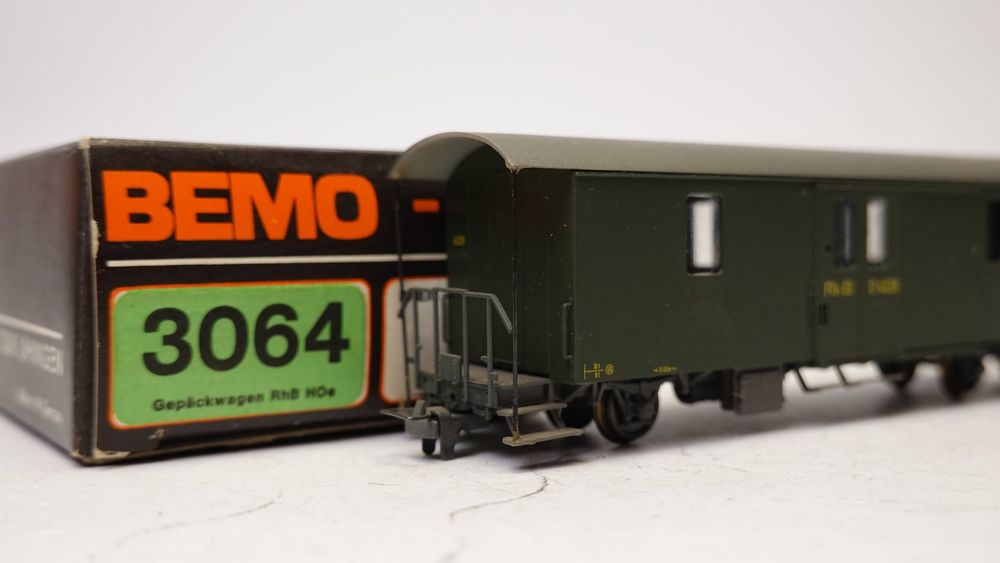 Bemo 3264 RhB Gepäckwagen D 4032 (Gebraucht) in Ried (Muotathal) für