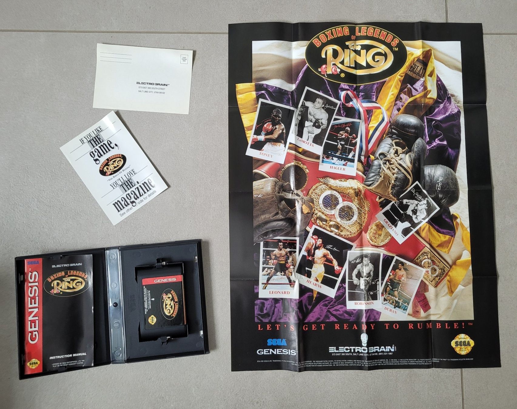 Giochi: Boxing Legends The Ring (Genesis) – Usato da Uezwil venduto da -Retrogames- 1