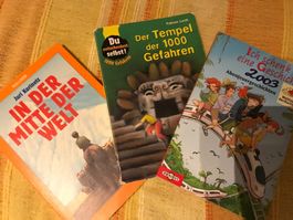 3 Jugend-Taschenbücher zum Vorlesen oder selber lesen