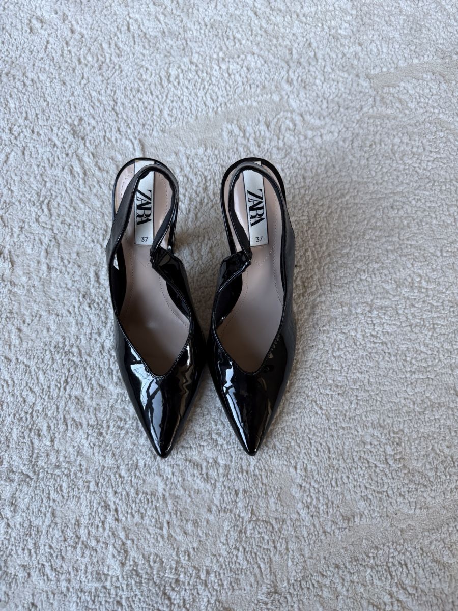 Zara Damenschuhe: Zara Slingback Pumps, Black, Size 37 – Neu (gemäss Beschreibung) aus Dübendorf von ilianalou 7