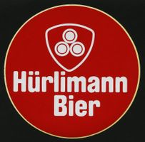 Brauerei HÜRLIMANN BIER Zürich 1 Aufkleber Logo Bierfässli