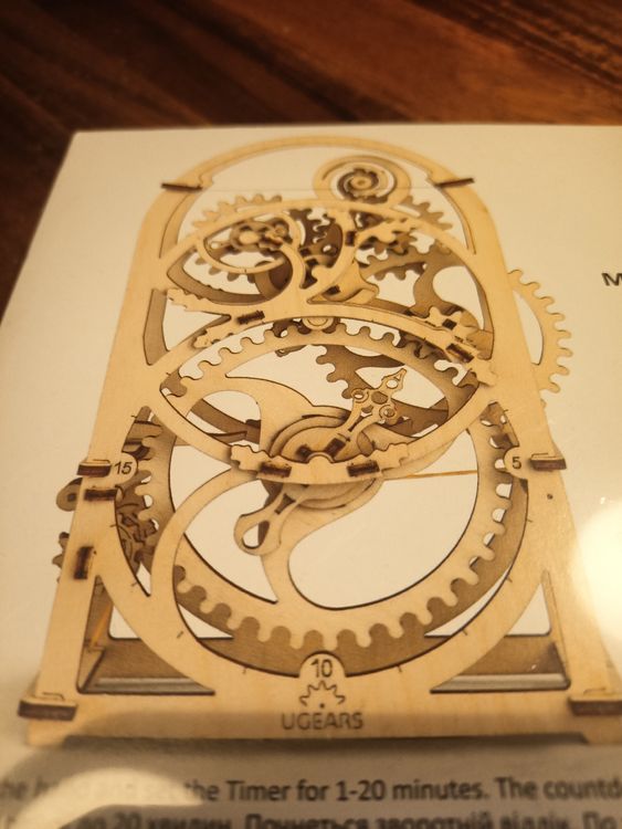 UGEARS Model Timer (20 Minuten) NEU (Neu und originalverpackt) in ...