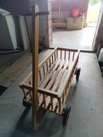 Holzwagen, Bollerwagen,  Leiterwagen aus Holz