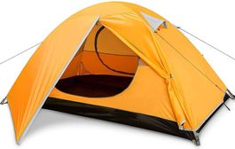 Zelt 2 Personen Camping Wasserdicht 3-4 Saison Ultraleicht