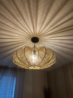 Rattan Deckenlampe naturfarben