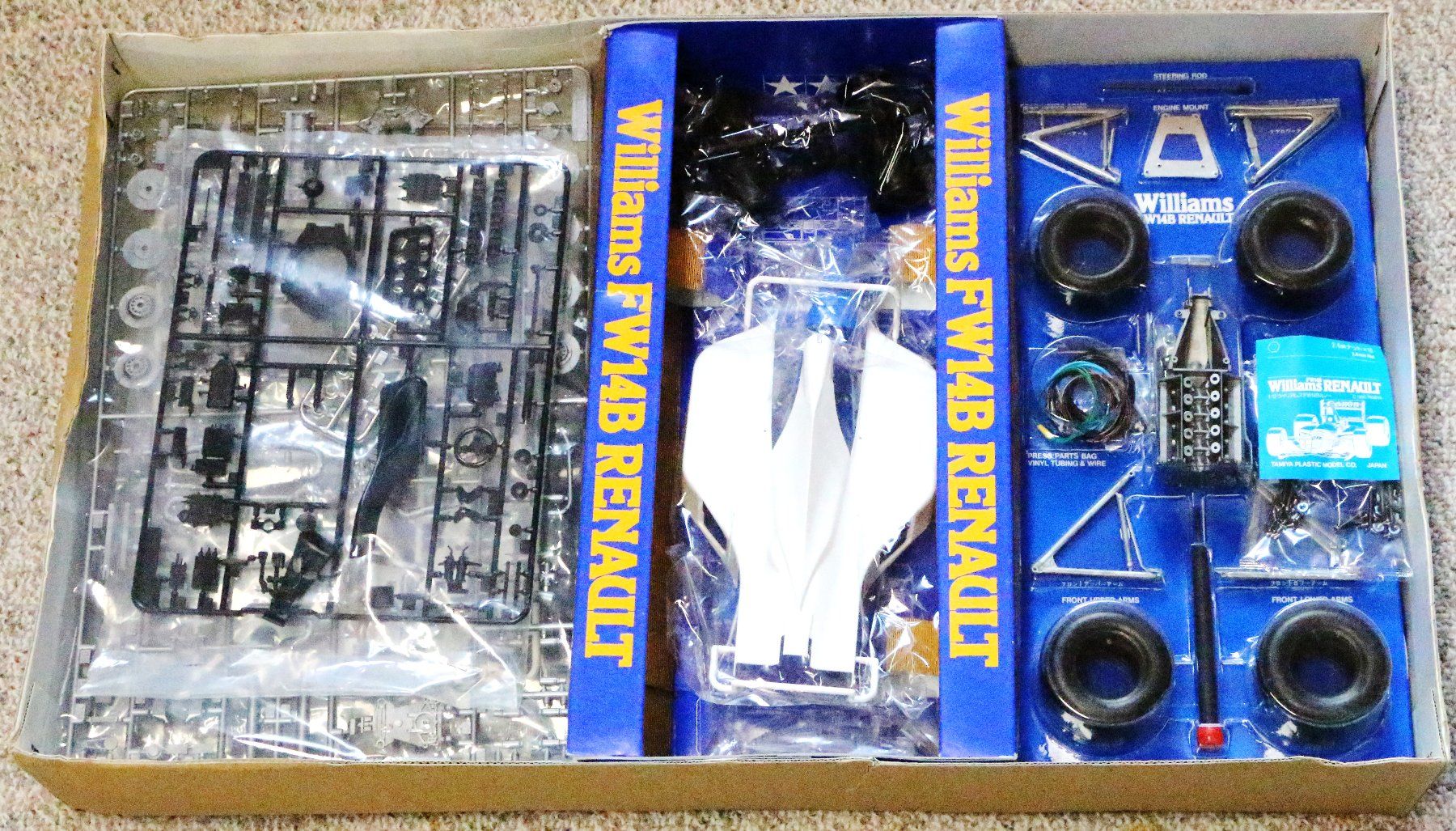 Tamiya Modellautos: Tamiya Williams FW14B Renault 1:12 – Neu (gemäss Beschreibung) aus Mörschwil von Ferrari-V8 3